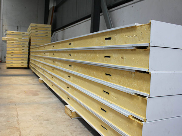 室內用中高溫75mm聚氨酯冷庫板